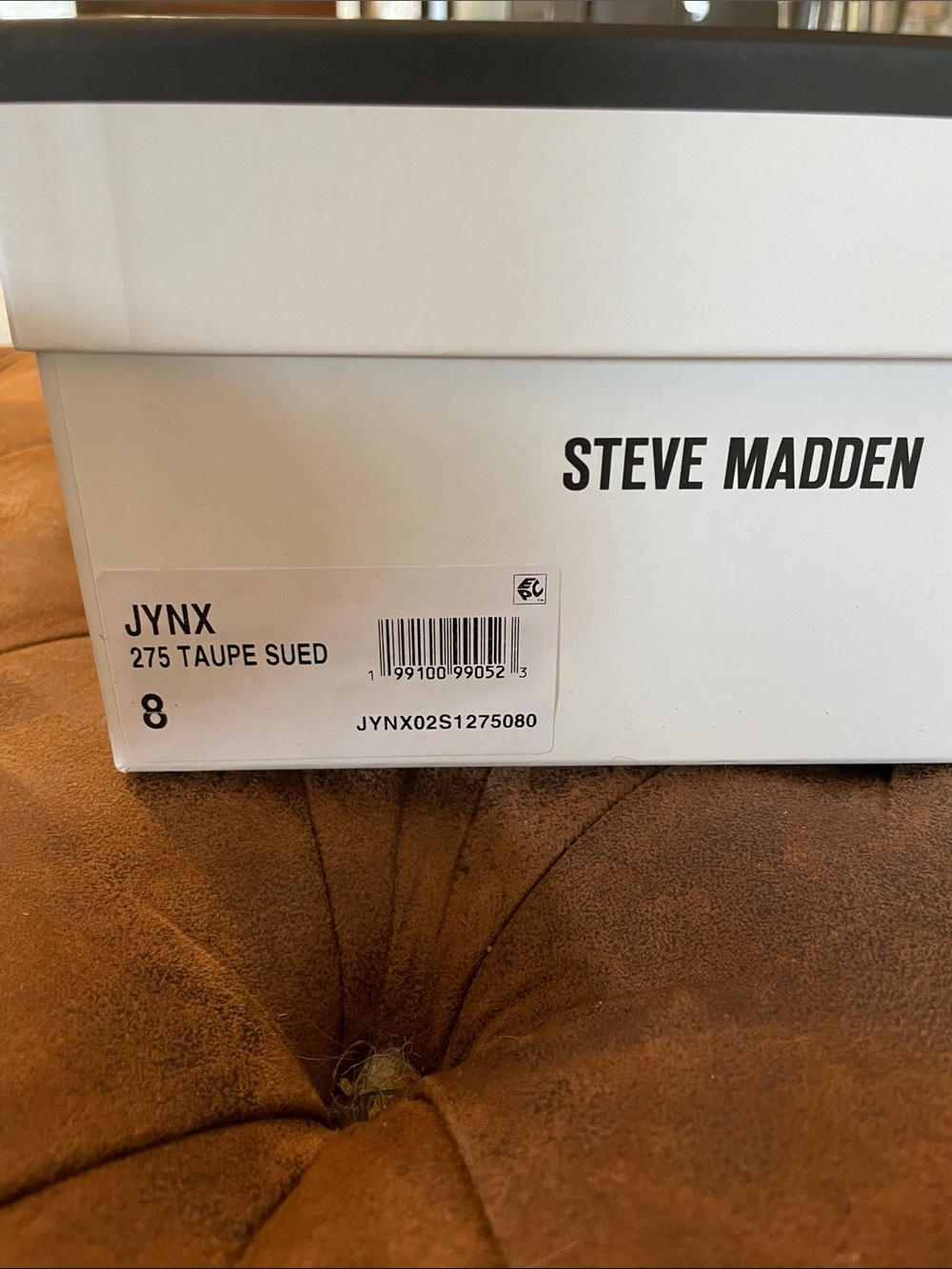 Steve Madden Taupe Suede Studded Platform Slide Mules - Picture 7 of 7